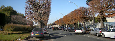 Allende en el mundo. Avenida del presidente Salvador Allende. Francia