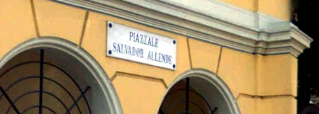 Piazzale Salvador Allende. Parma, Italia