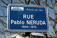 rue Pablo Neruda, Nanterre