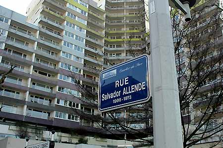 rue Salvador Allende, Nanterre