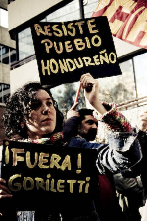 No al golpe de estado en Honduras
