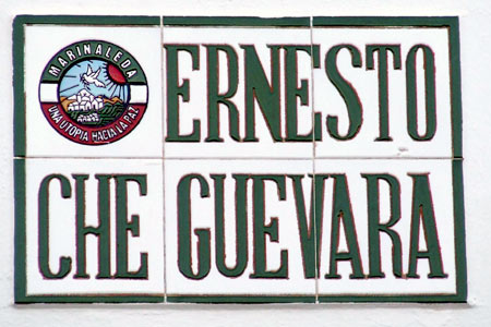 Marinaleda, España. Che Guevara