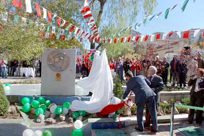 Plaza Pablo Neruda. Ankara, Turquía